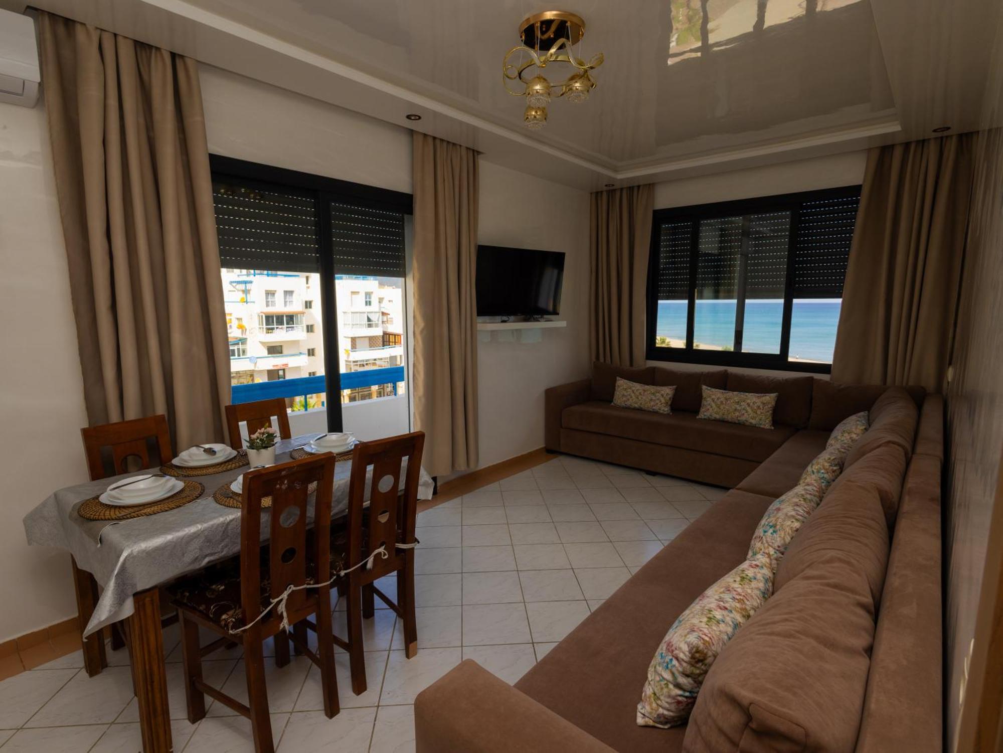 Luxury Vista Mar Apartment Martil Exterior photo